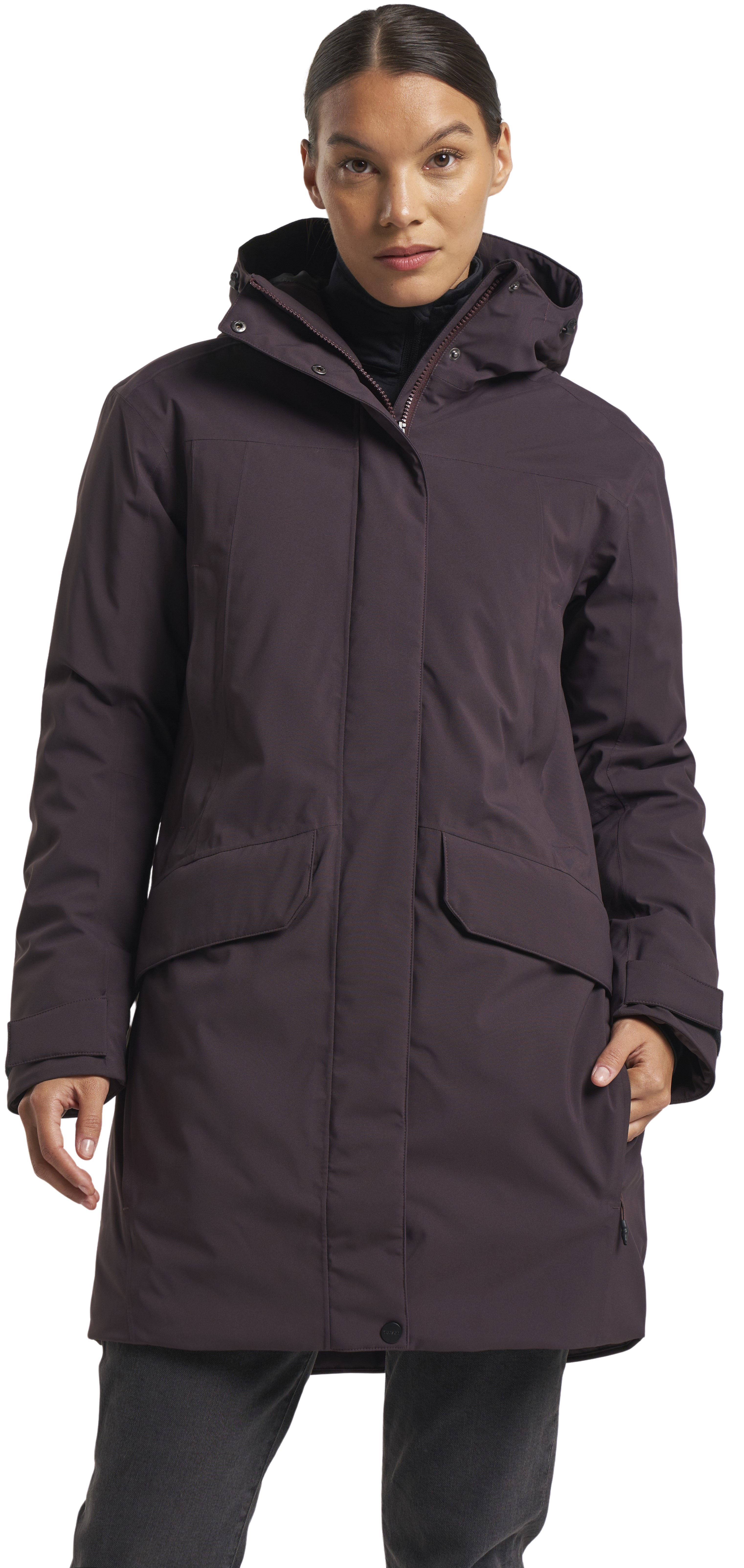 W's Eve Jacket Dark Aubergine