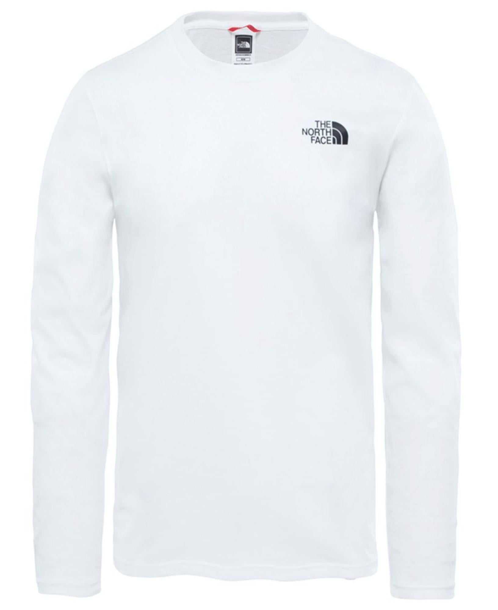 M L/S Easy Tee Hvit