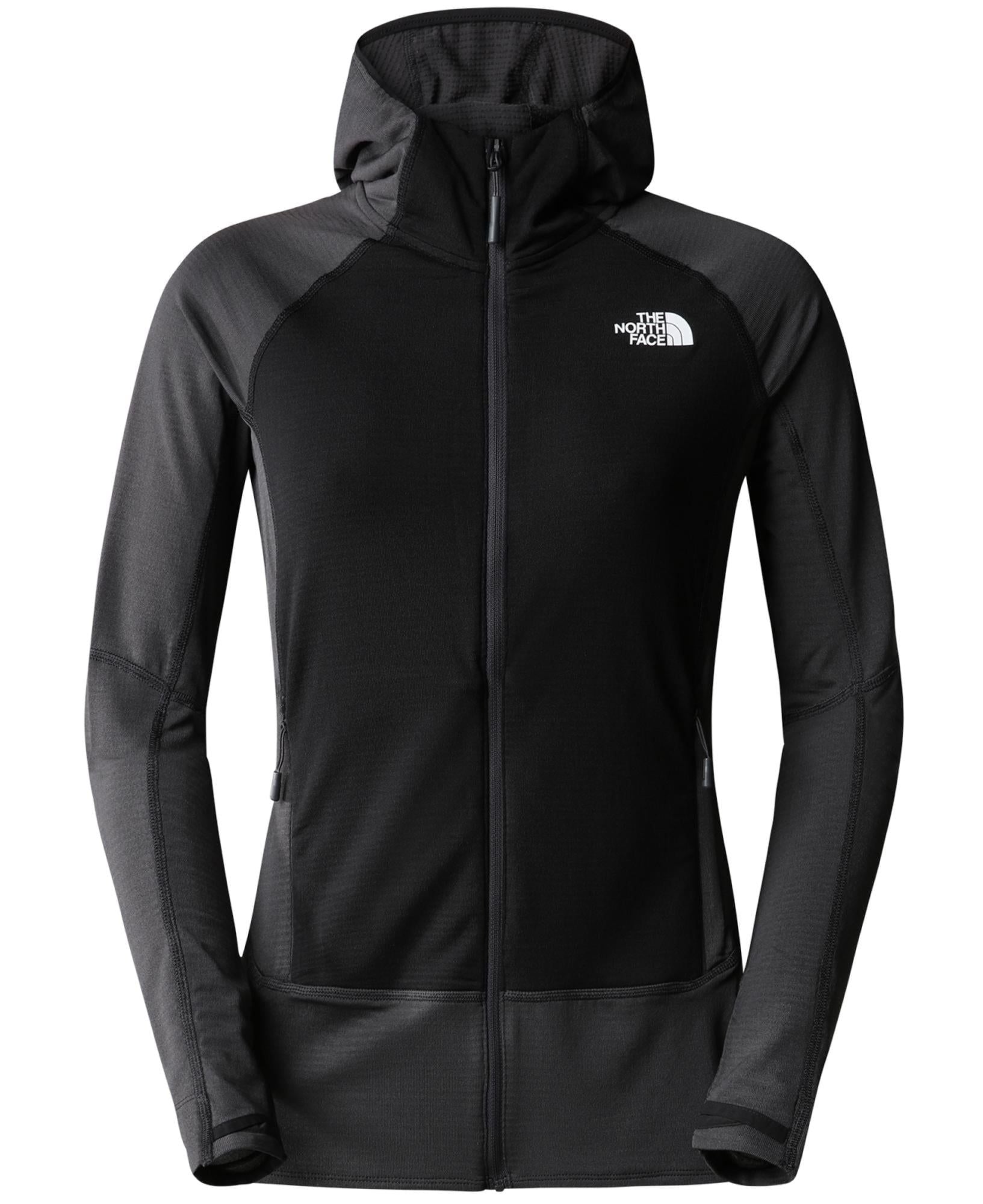 W Bolt Polartec Hooded Asphalt Grey-TNF Black