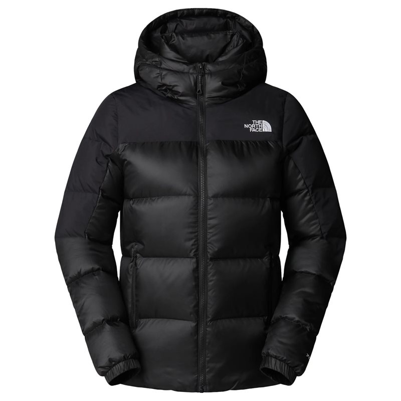 W Diablo Down 2.0 Hooded Jacket Tnf Black Heather/Tnf Blk