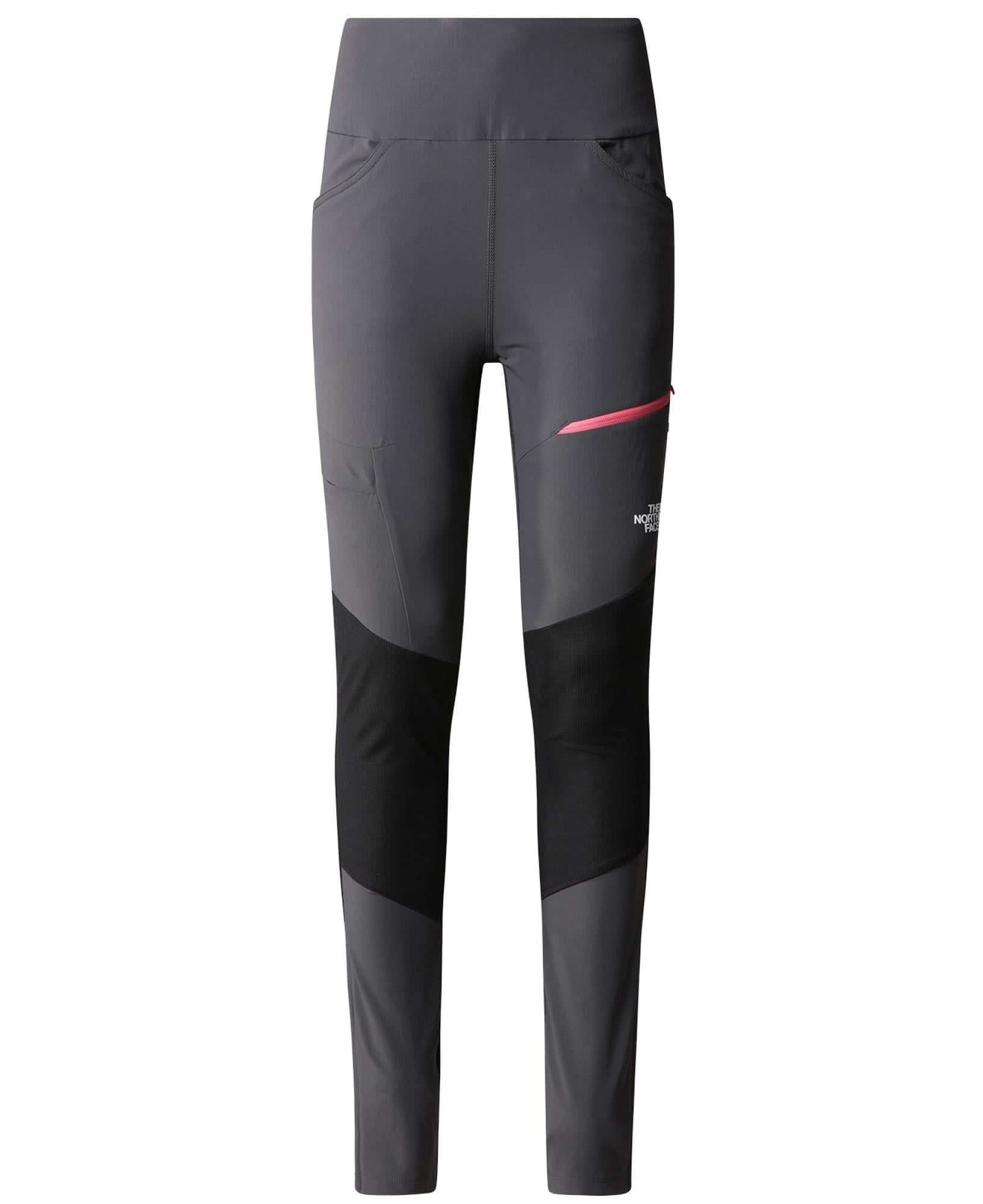 W Felik Alpine Leggings Asphalt Grey-TNF Black