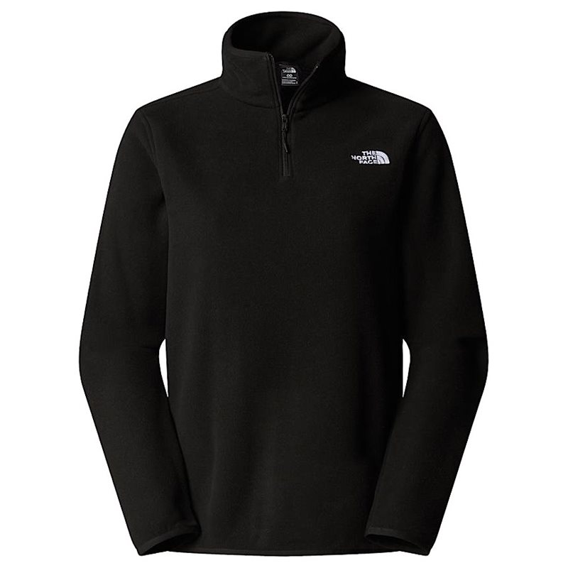 W Glacier Fleece 1/4 Zip Jacket Tnf Black