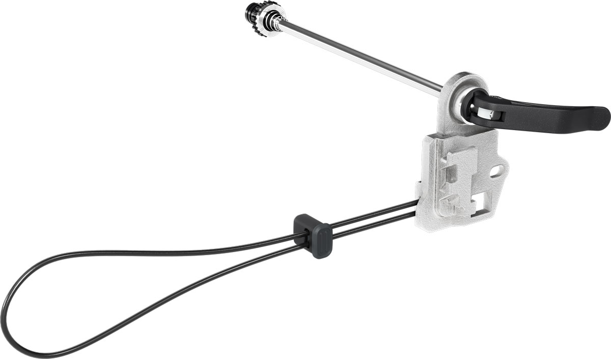 Axle with Plate w/ Quick Release
