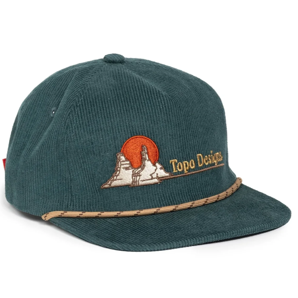 Corduroy Trucker Hat - Oasis Forest