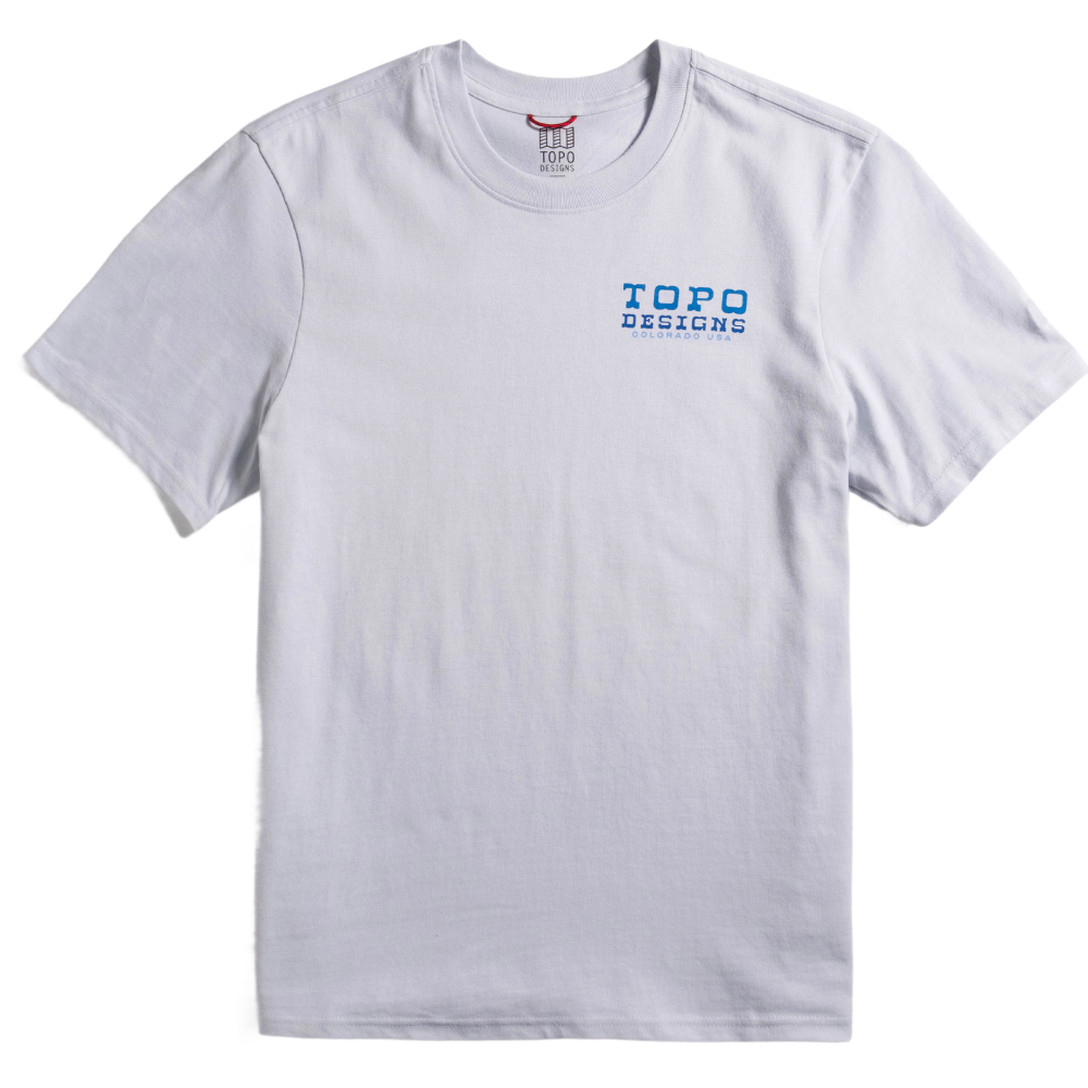 Vintage View Tee S/S M Breeze Blue