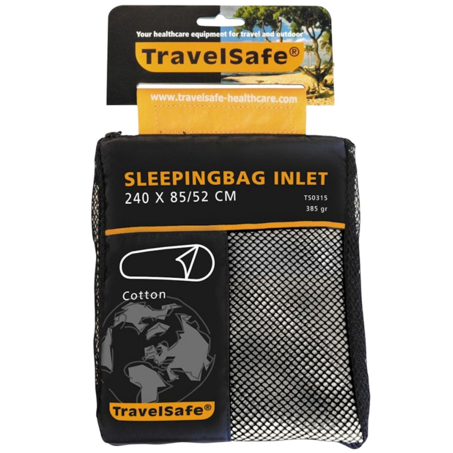 TravelSafe Bomull Sovepose innlegg