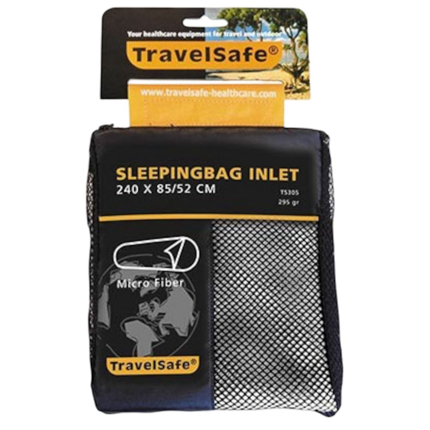 TravelSafe Mikrofiber Soveposeinnlegg
