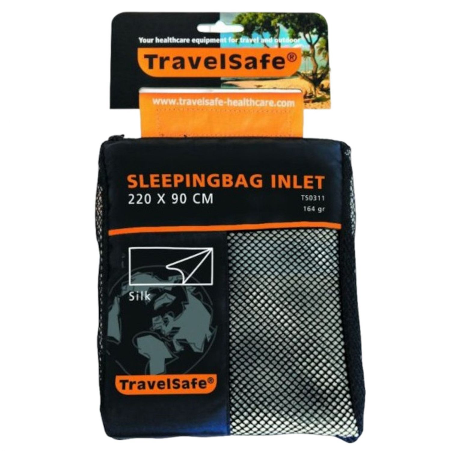 TravelSafe Silke Sovepose innlegg