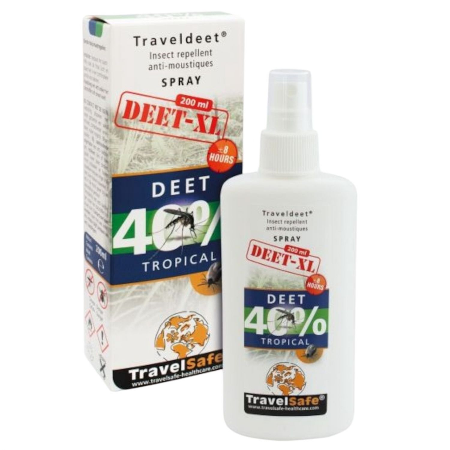 TravelSafe TravelDEET Spray 40 %