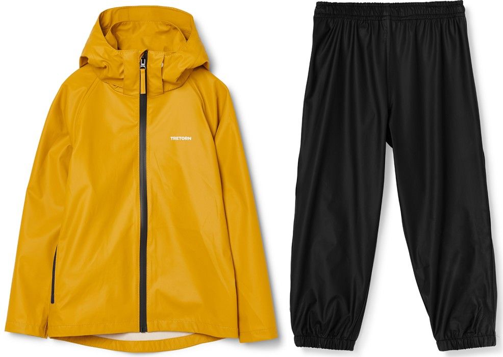 Kids Packable Rainset Harvest