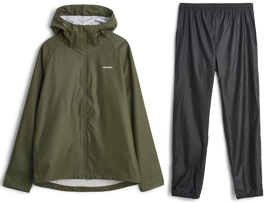 Packable Rainset Forest Green