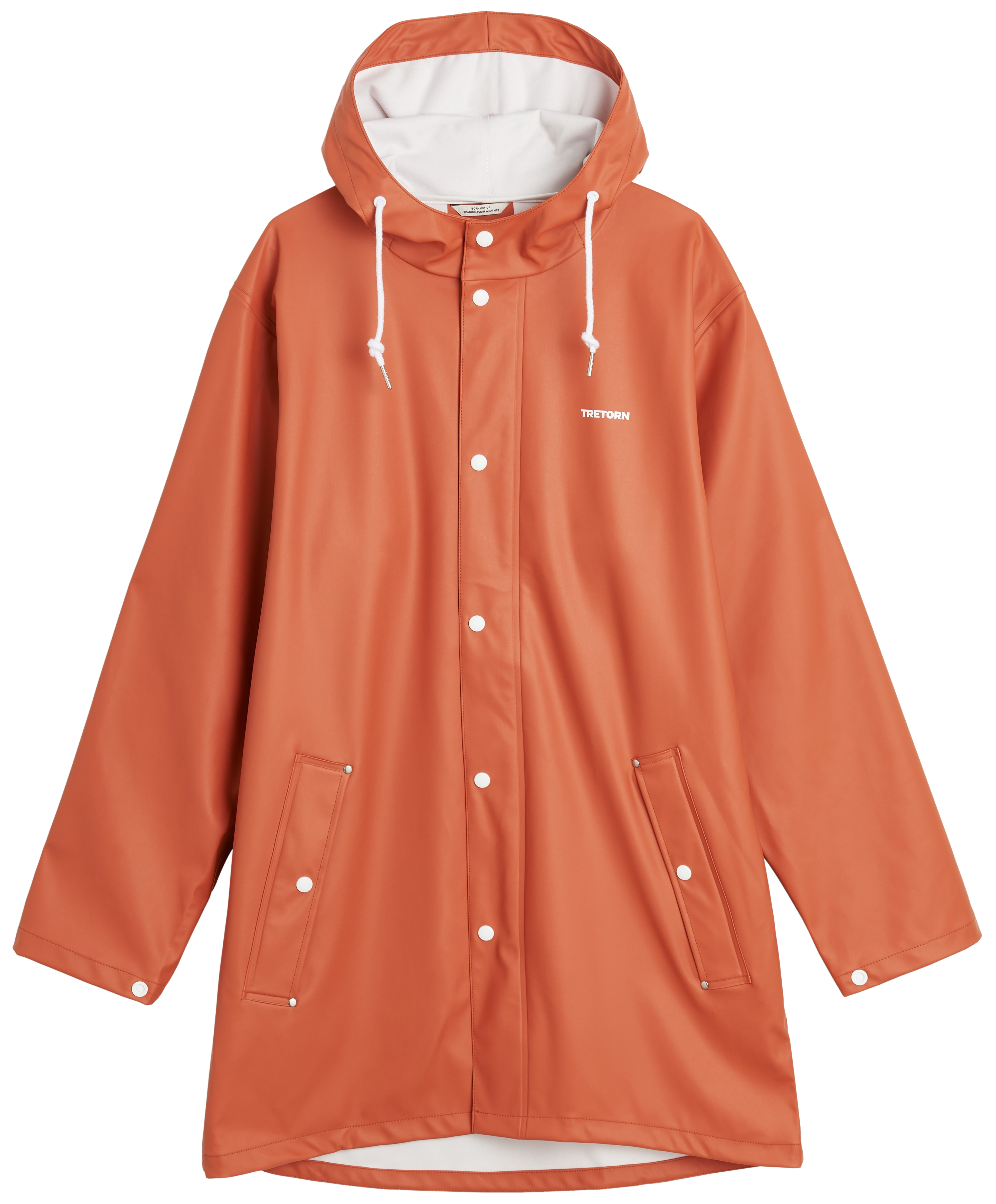 Wings Rainjacket Unisex Burnt Brick