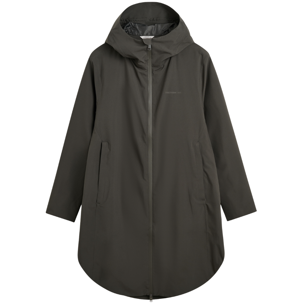 Woman Way Poncho Parka Beluga
