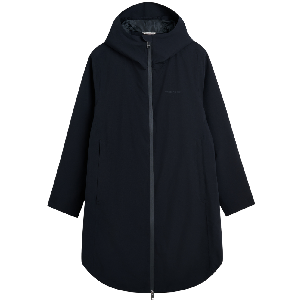 Woman Way Poncho Parka Black