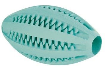 Denta Fun Rugbyball mintfresh Naturgummi 11 cm