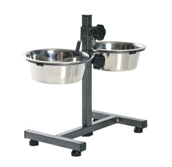 Fôringsstativ Stillbar Høyde 40 cm 2x1.8 L