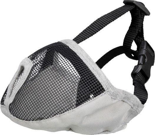 Munnkurv For Kortneset Hund Polyester Xs-S: 15 cm Grå