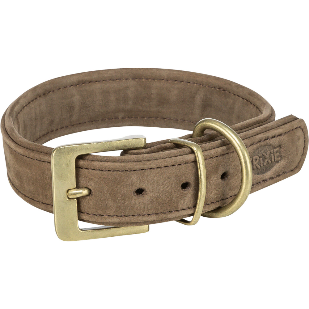 Pure Collar Leather L 47-54 cm Brown