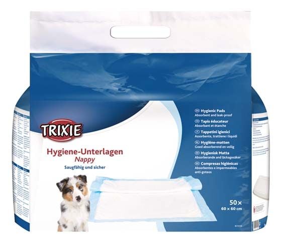 Valpematte Housetrainer 60×60 cm 50-pakning