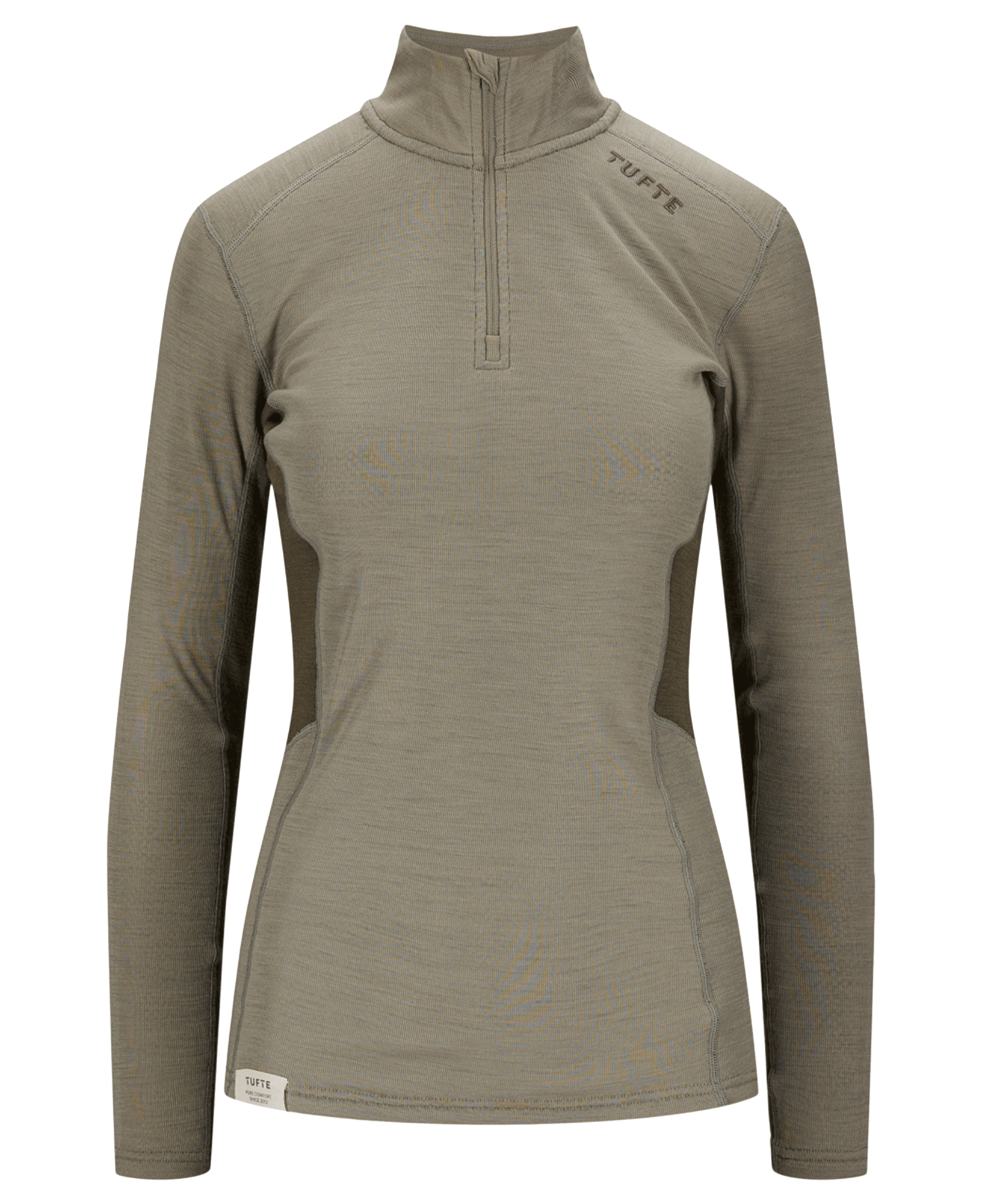 W Polar Half Zip Vetiver/Oliver Night