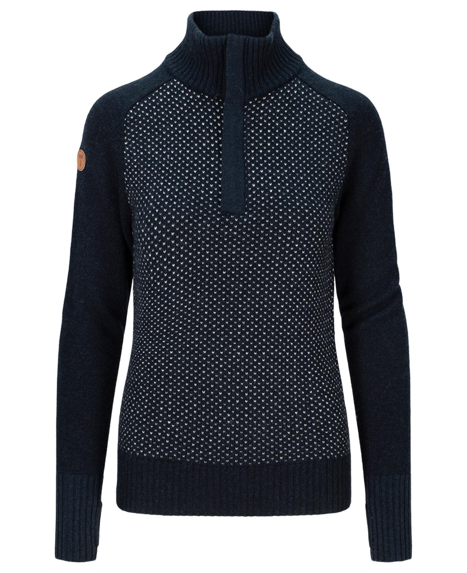 W Robin Low Half Zip Sky Captain