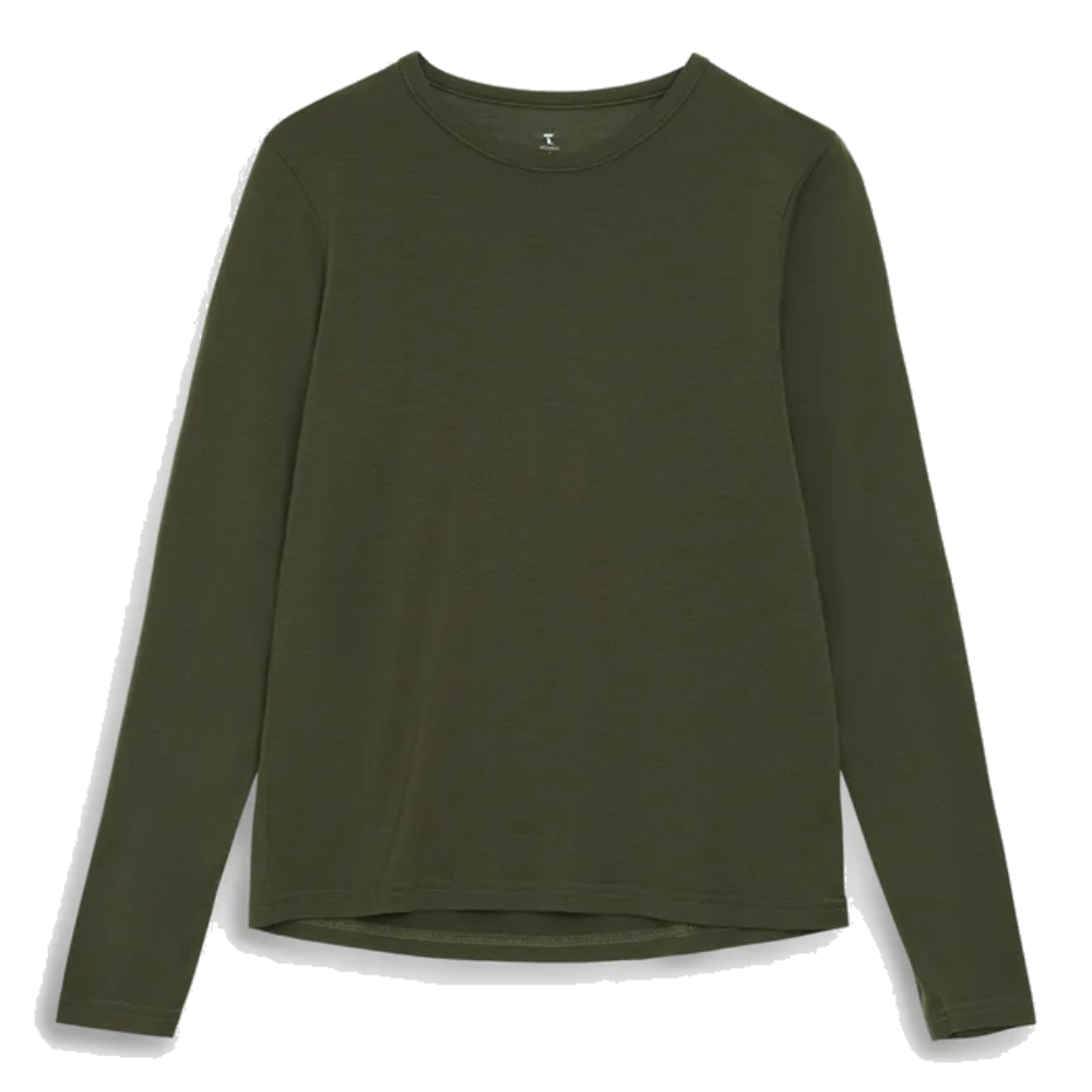 W's Clover Merino Long Sleeve Olive Night