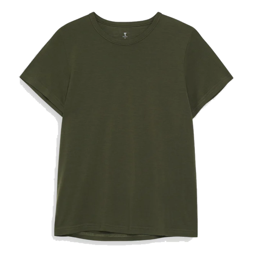 W's Clover Merino Tee Olive Night