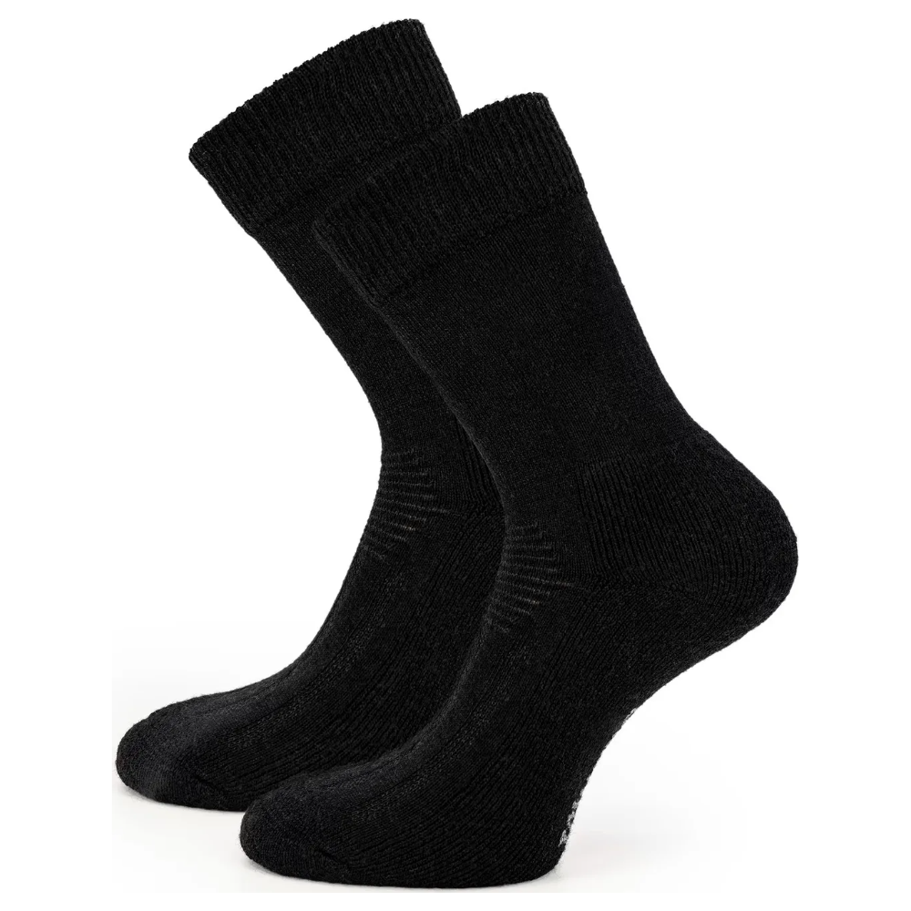 Link Warm Crew Sock 2Pk Black