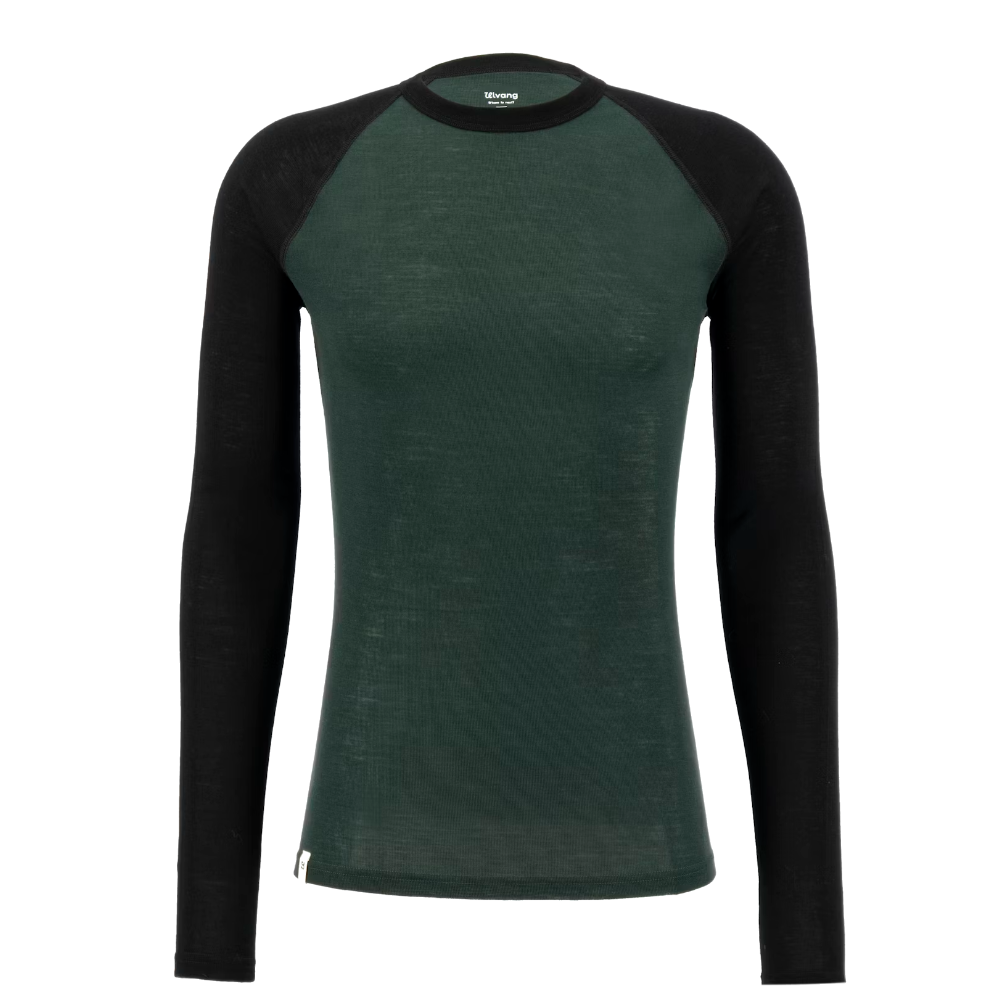 Rav Base Crew Herre Black/Beetle Green