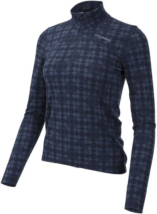 W's Maristua Turtle Neck with Zip New Navy/Navy Melange