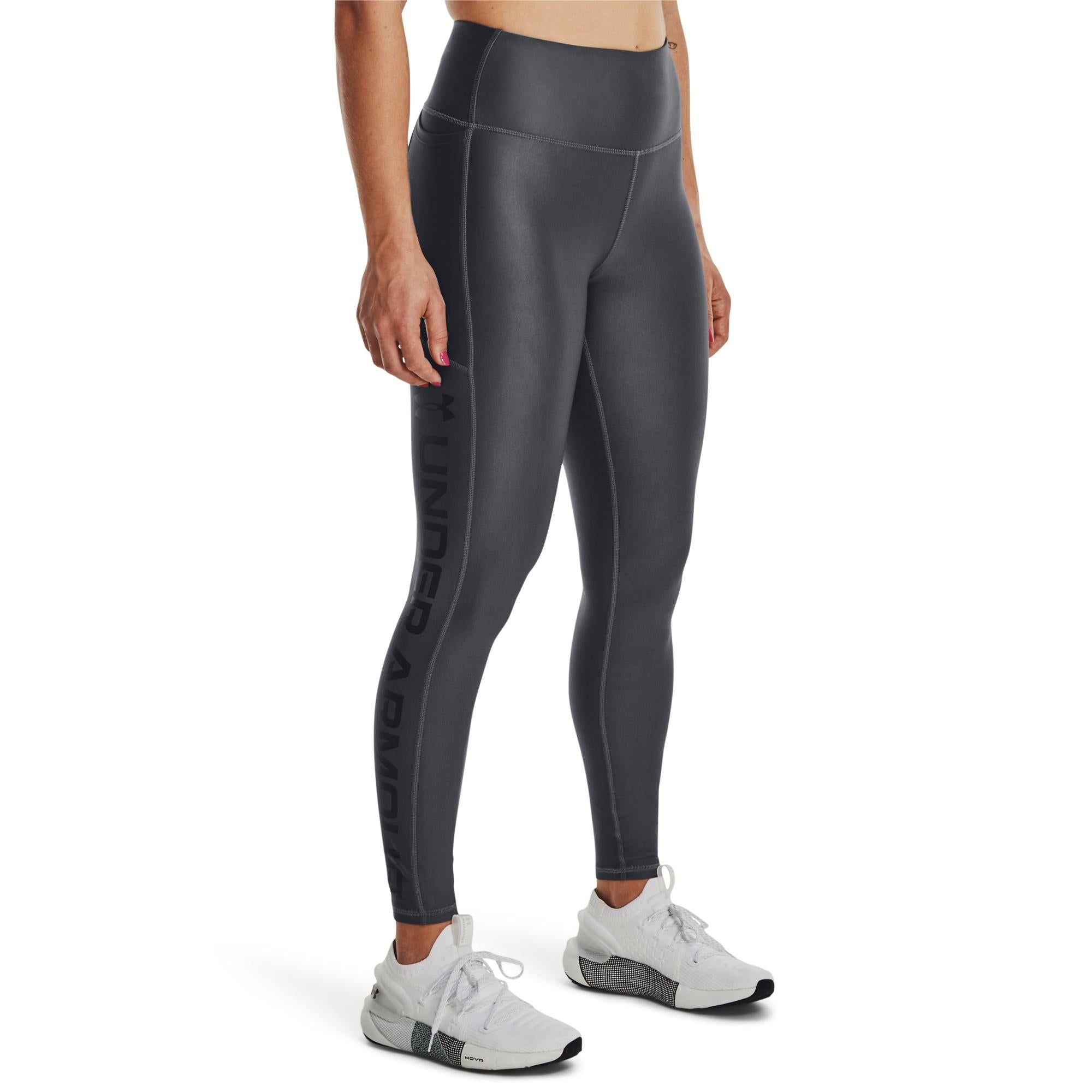 Armour Branded Legging Pitch Gray