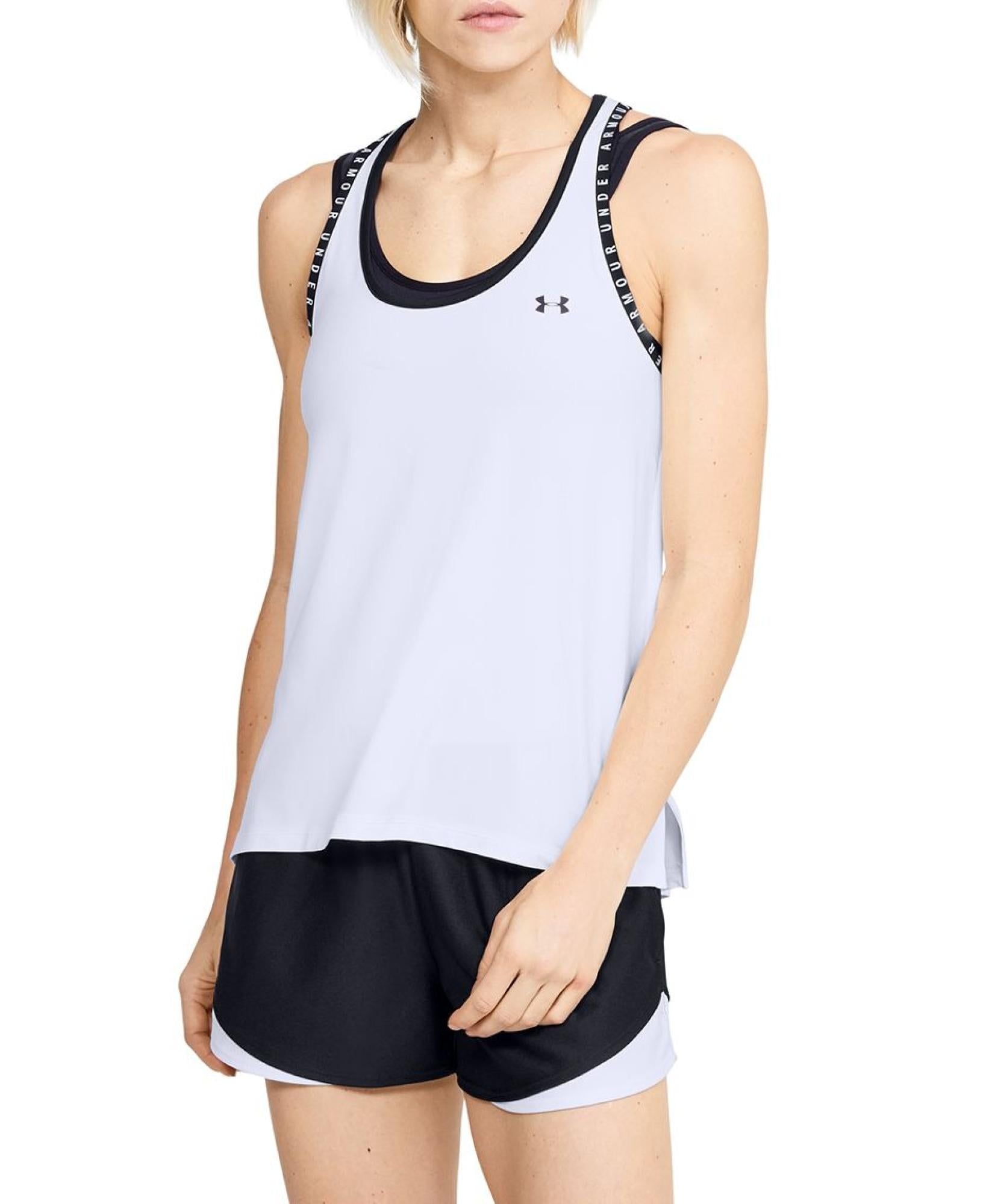 Knockout Tank W White
