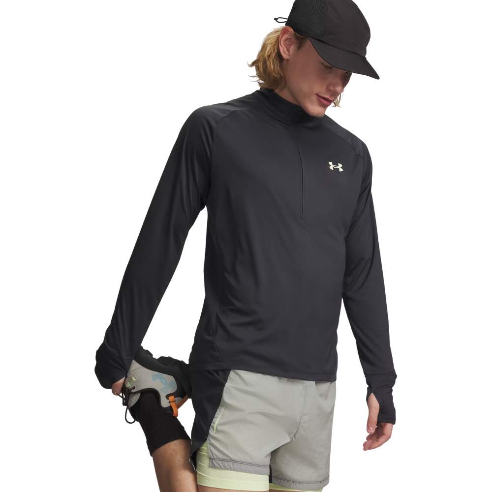 M Explor Trail Run 1/4 Zip Anthracite