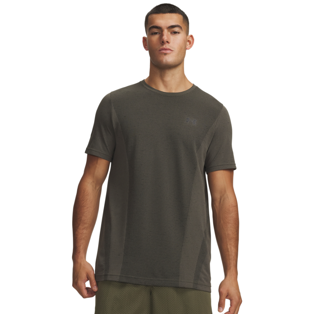 M's Vanish Seamless Short Sleeve Marine Od Green