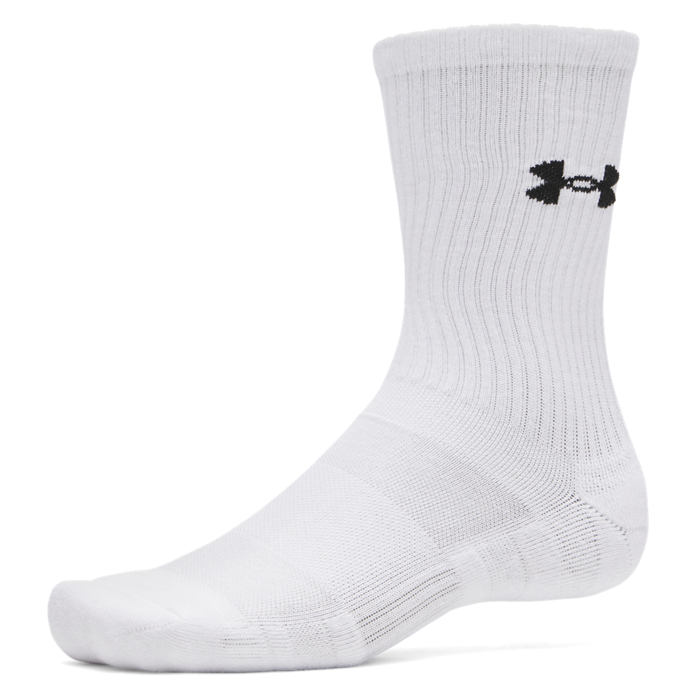 Performance Cotton 3P Crew White
