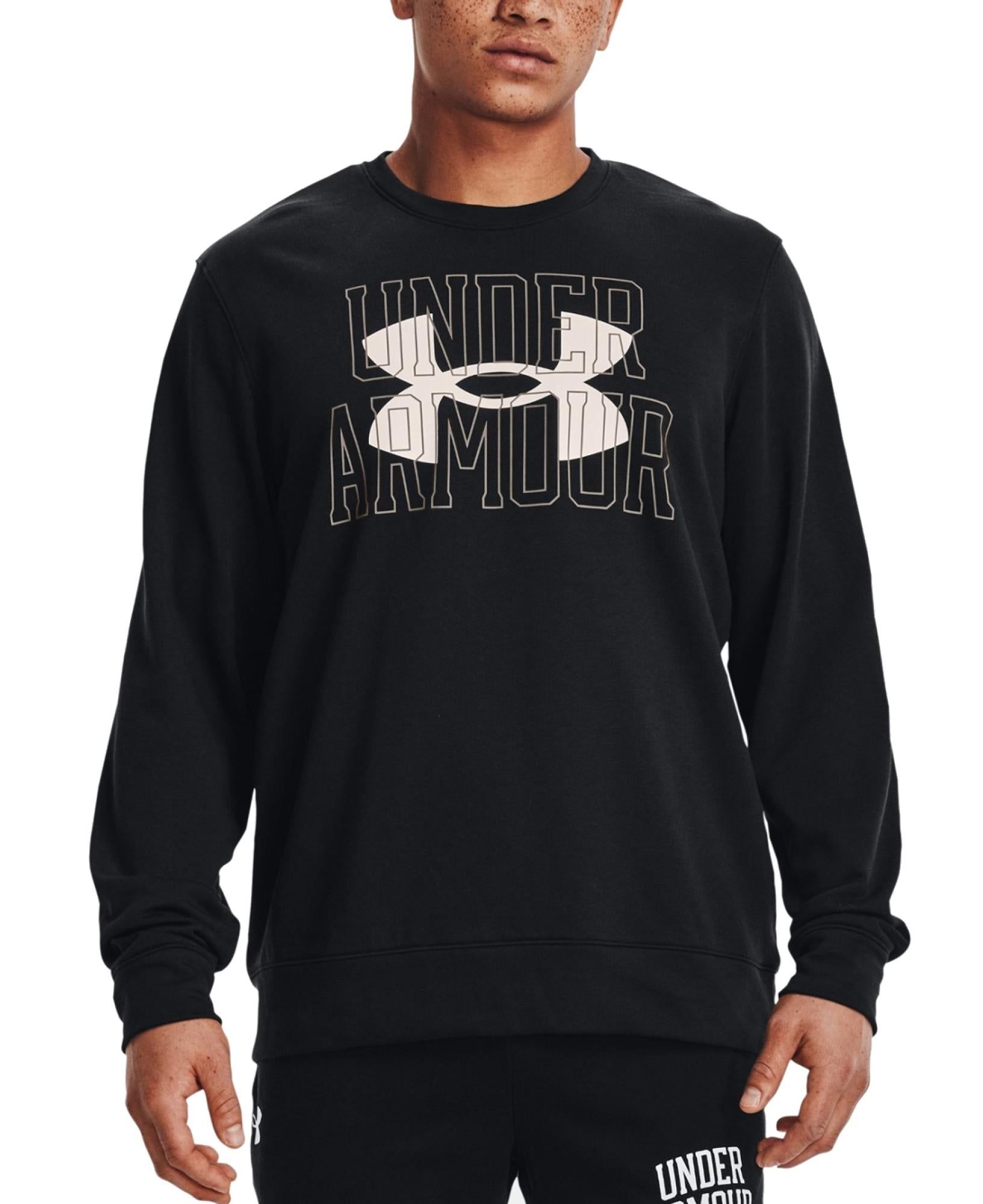 Rival Terry Logo Crew Black/Onyx White