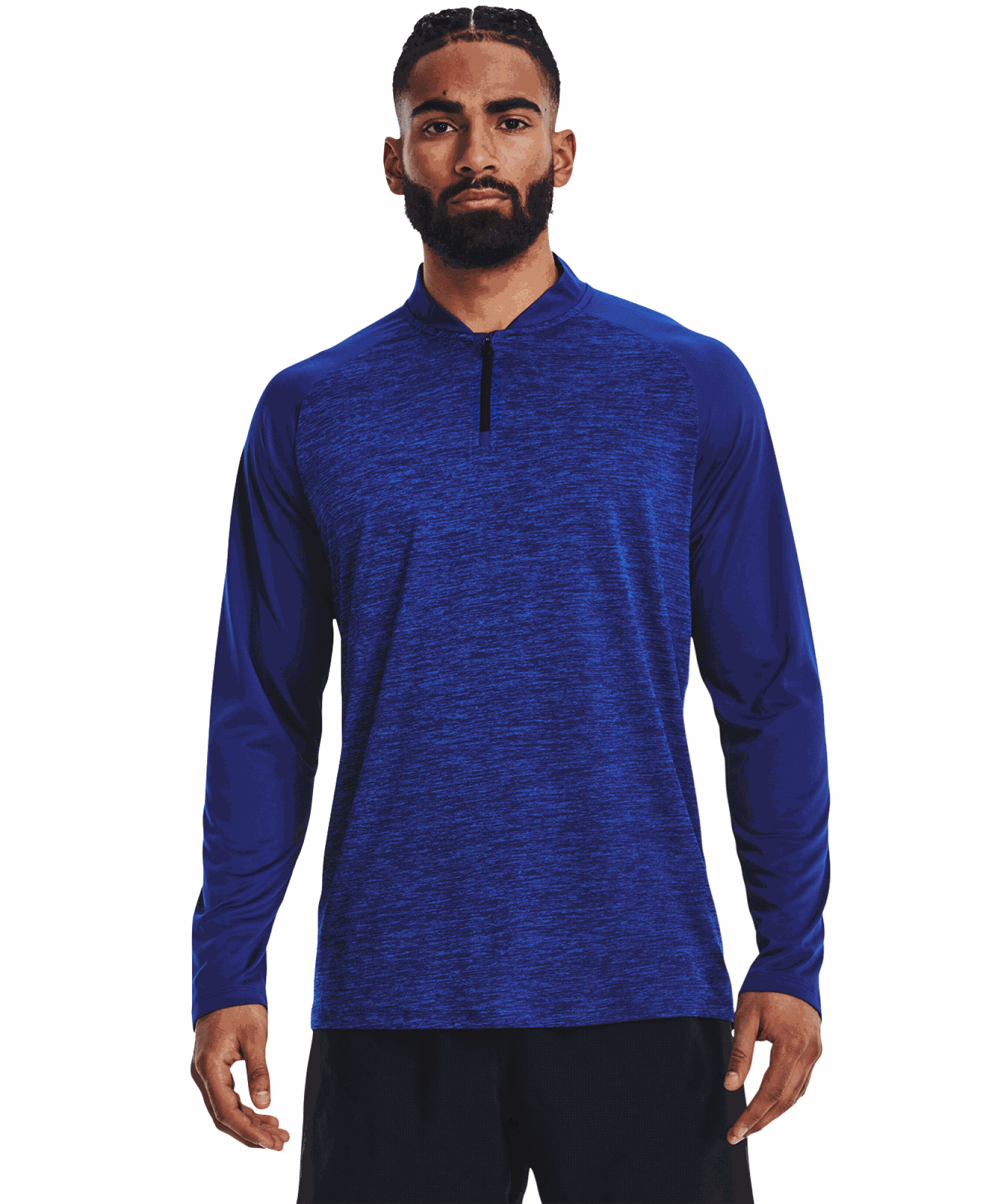 Tech 2.0 Novelty 1/4 Zip Bauhaus Blue/Black