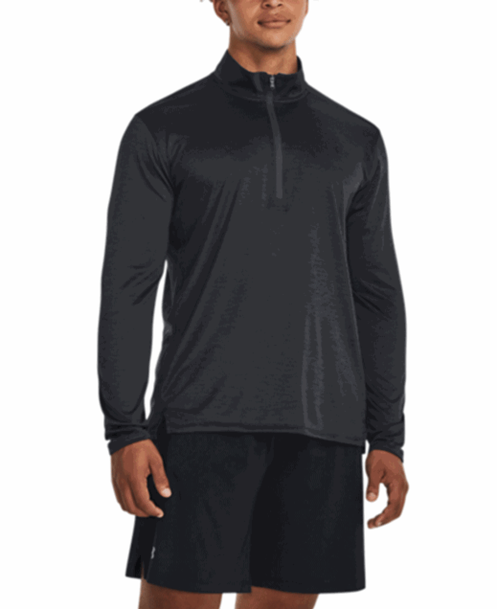 Tech Vent 1/2 Zip Black