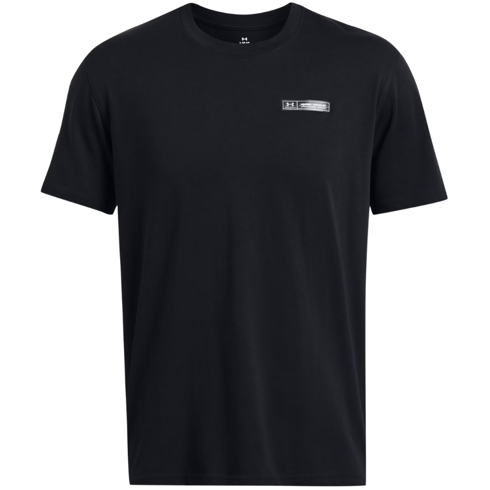 UA Heavyweight Armour Label SS Black