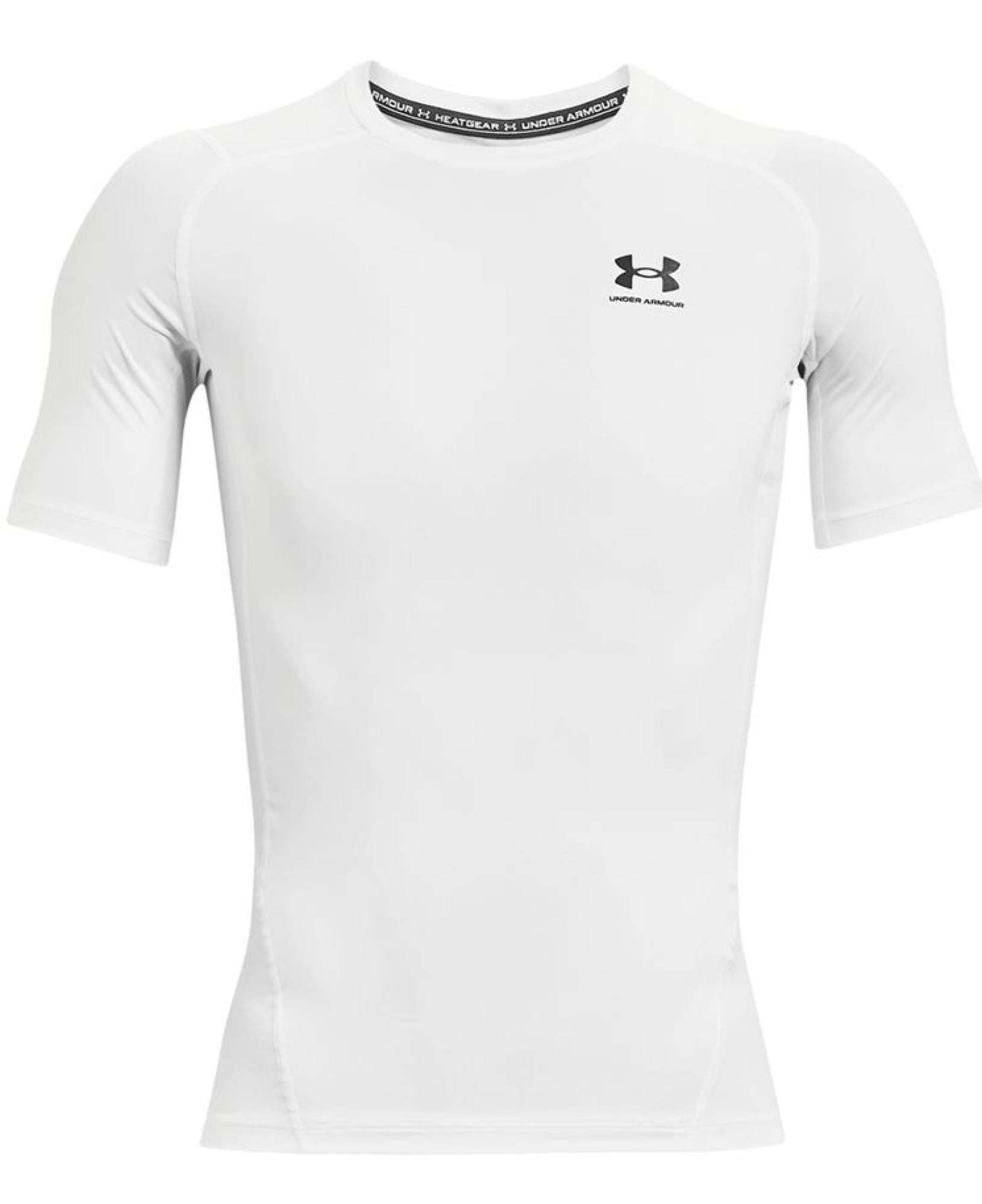 UA HG Armour Comp SS White