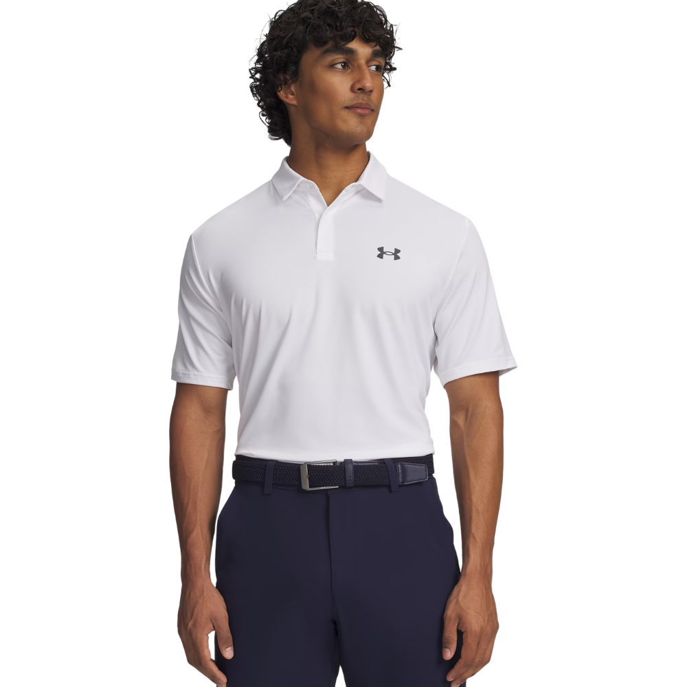 UA Matchplay M's Polo White