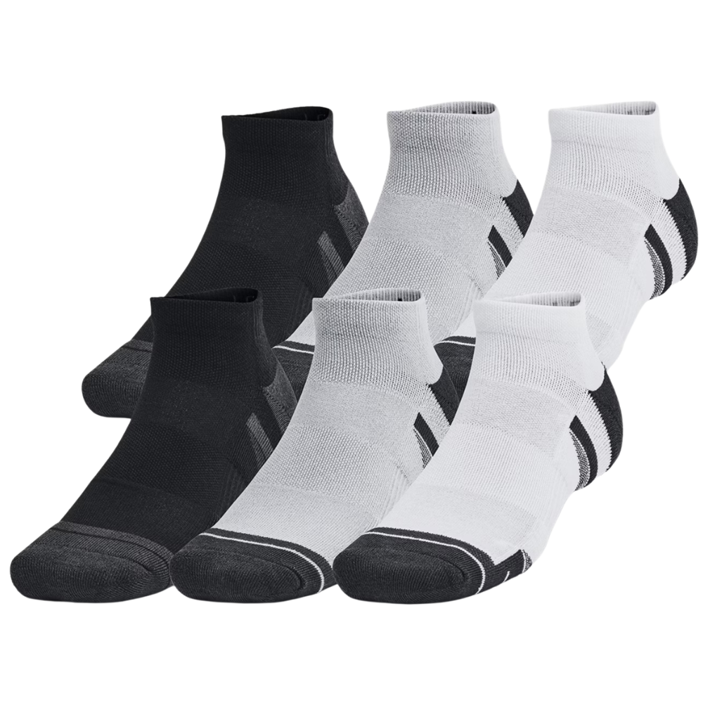 UA Performance Tech Low Unisex 6-pack Mod Gray/Jet Gray