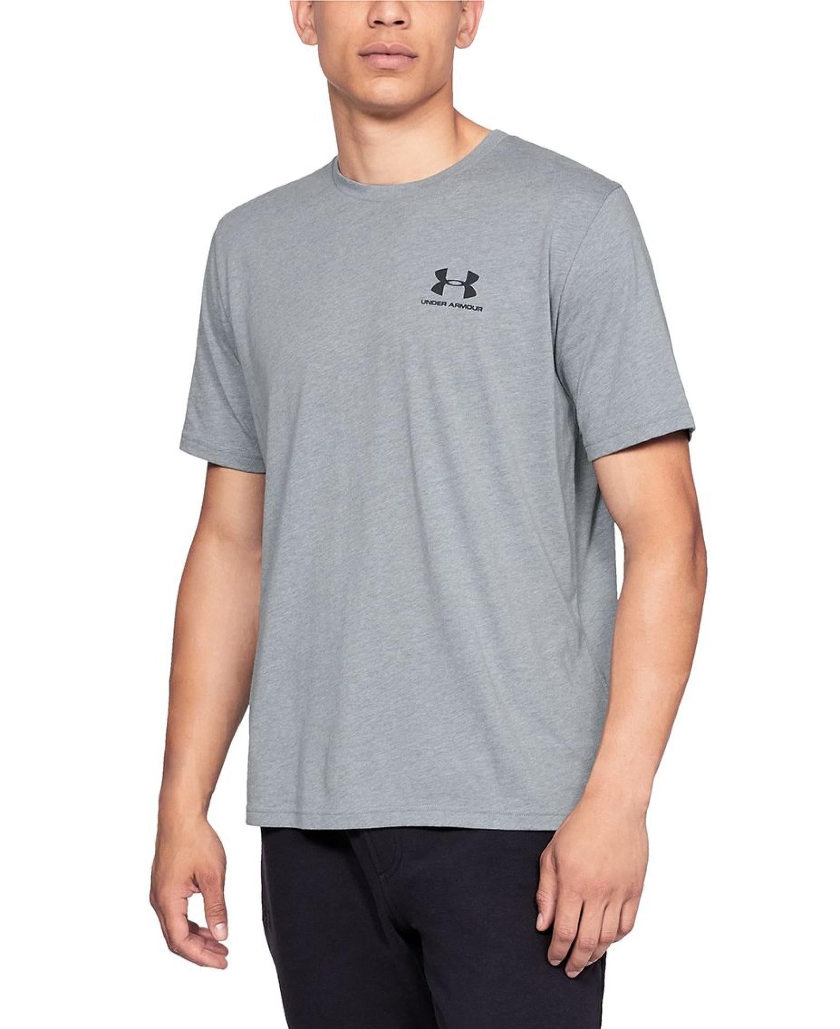 UA Sportstyle LC SS Light Heather/Black
