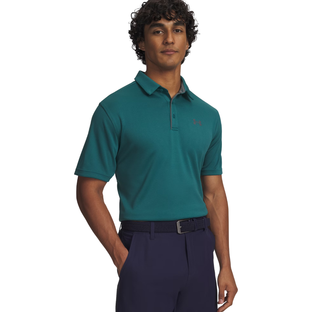UA Tech M's Polo Rack Green