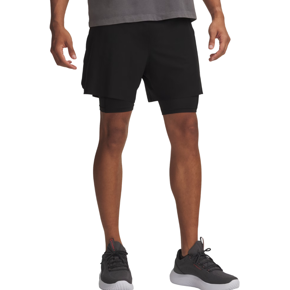 UA Vanish Elite M's 2-in-1 Shorts Black