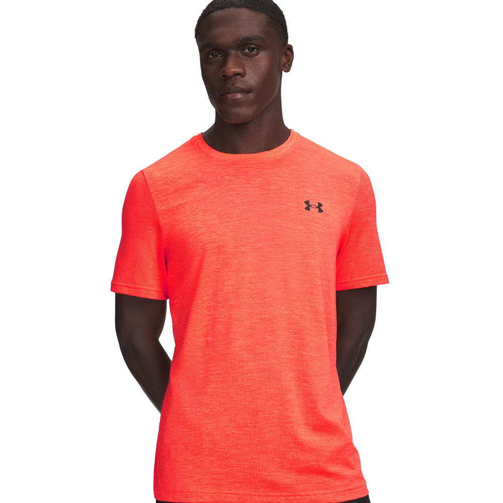 UA Vanish Elite Seamless SS Venom Red