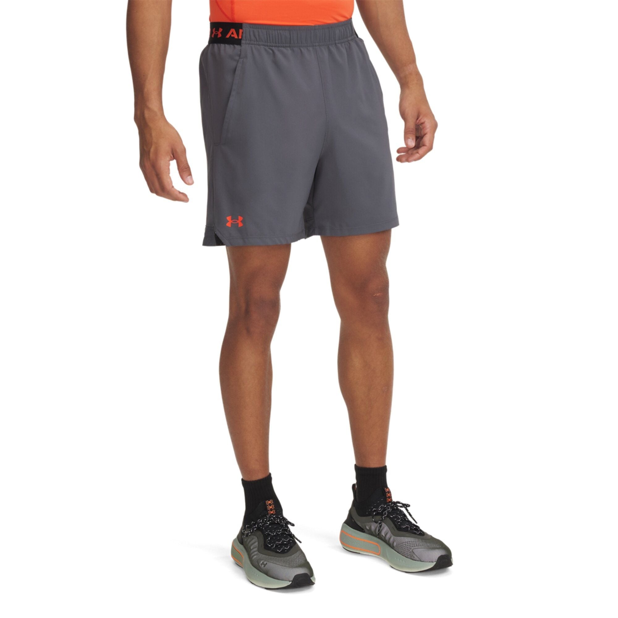 UA Vanish Woven 6In Shorts Castlerock