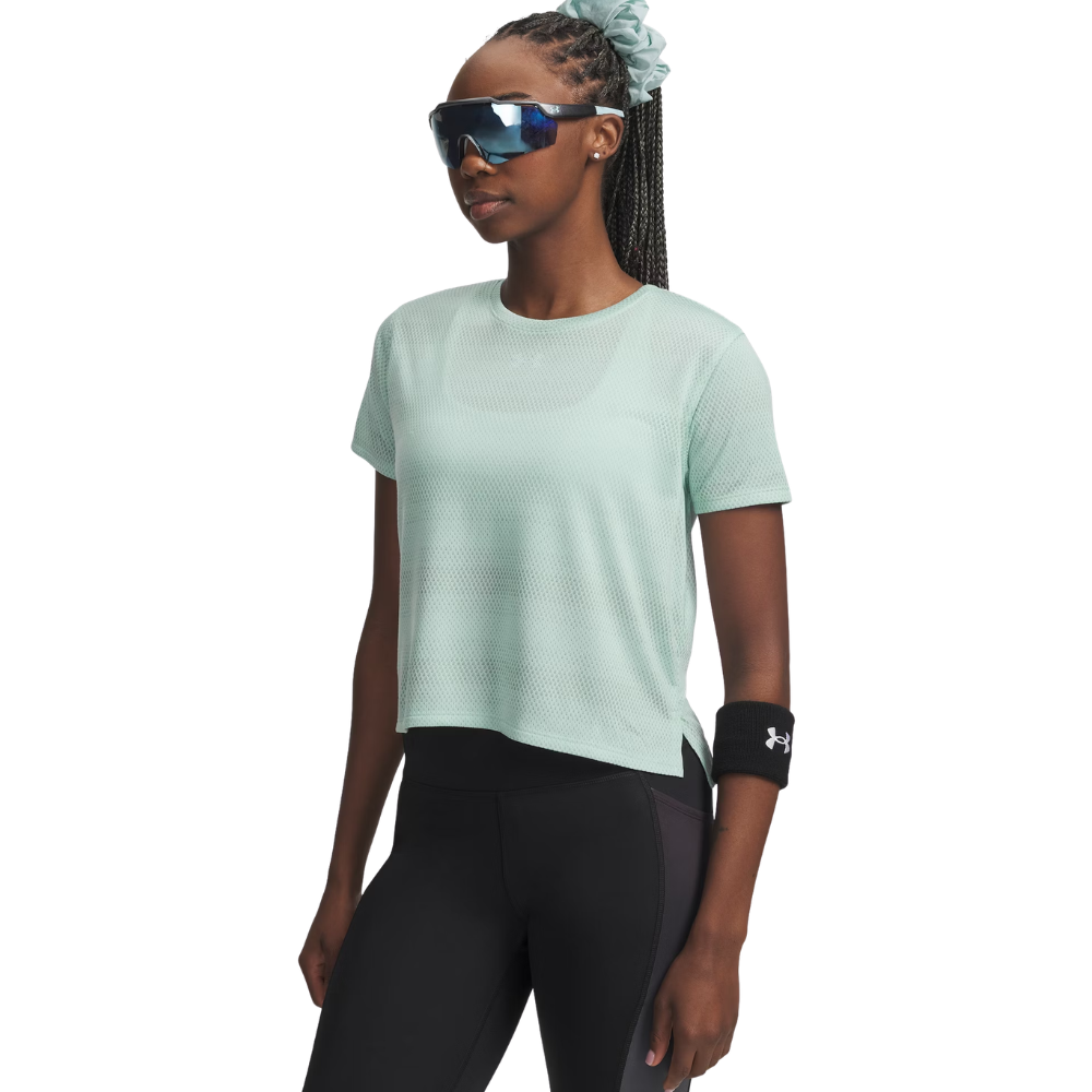 UA Velociti W's Short Sleeve Refresh Mint