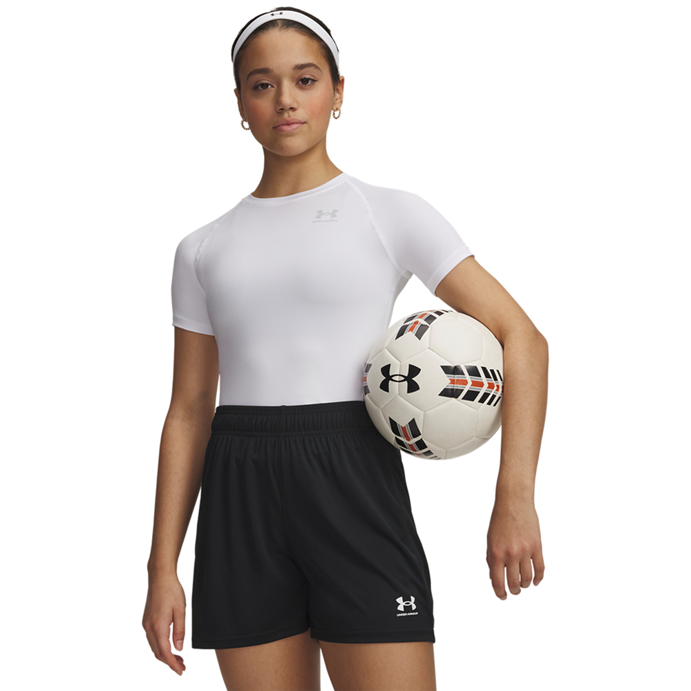 W's Heatgear Authentics Comp Short Sleeve White