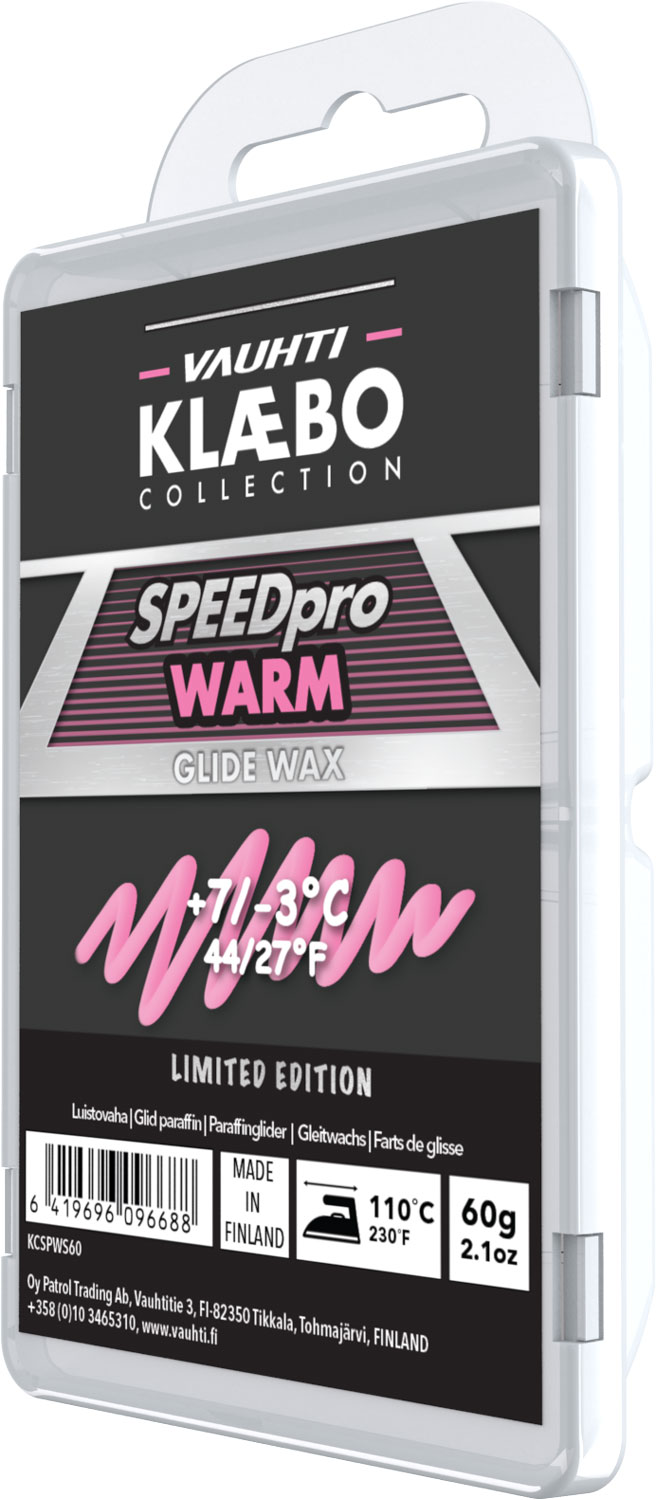 Klaebo Speed Pro Paraffin 60 g WARM